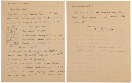 Lot #4087 Werner Heisenberg Archive of (9) Autograph Letters Signed on Cosmic Radiation - Image 4