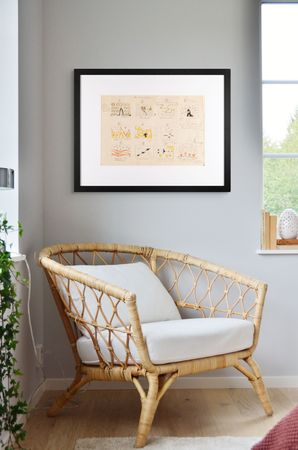 Lot #4046 Beatles: Paul McCartney Oversized Original Set Design Concept Sketches for Brian Epstein's Saville Theatre (c. 1966) - Image 2