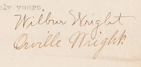 Lot #4025 Wilbur and Orville Wright Typed Letter Signed on Negotiations for a Wright Flyer Contract “that would insure to France a long continuance of that leadership in the aeronautical world” - Image 4