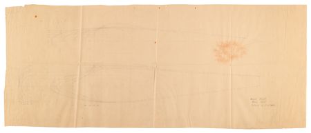 Lot #4027 Charles Lindbergh: Donald Albert Hall's Working Design Drawing for the Spirit of St. Louis - Image 3