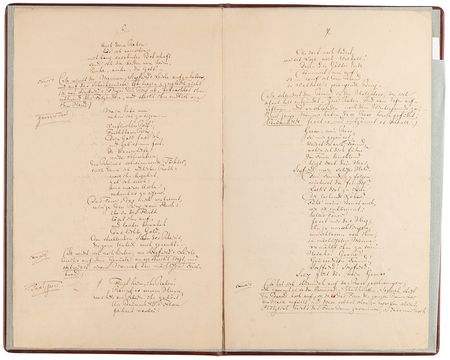 Lot #4039 Richard Wagner Handwritten Draft for 