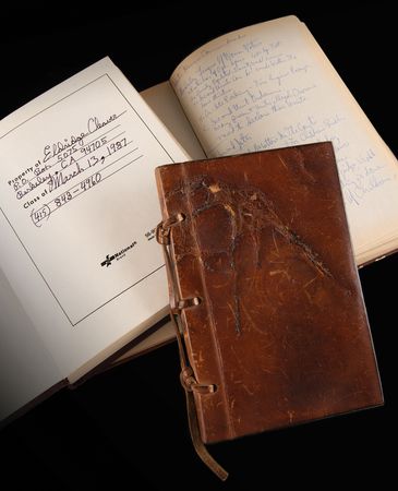Lot #4021 Eldridge Cleaver’s (3) Notebook Journals with Over (160) Pages of Handwritten Notes - Image 1