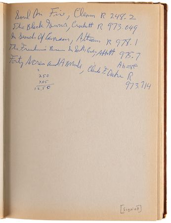 Lot #4021 Eldridge Cleaver’s (3) Notebook Journals with Over (160) Pages of Handwritten Notes - Image 11
