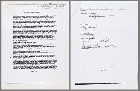 Lot #4021 Eldridge Cleaver’s (3) Notebook Journals with Over (160) Pages of Handwritten Notes - Image 20