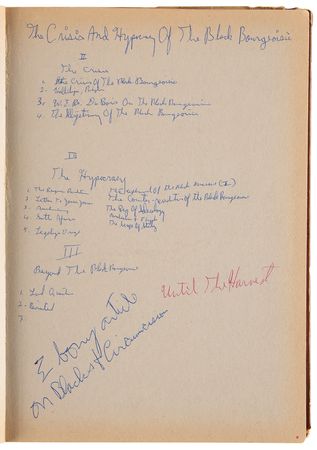 Lot #4021 Eldridge Cleaver’s (3) Notebook Journals with Over (160) Pages of Handwritten Notes - Image 8