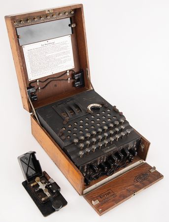 Lot #4093 WWII German Enigma I Cipher Machine (c. 1943) - Image 1