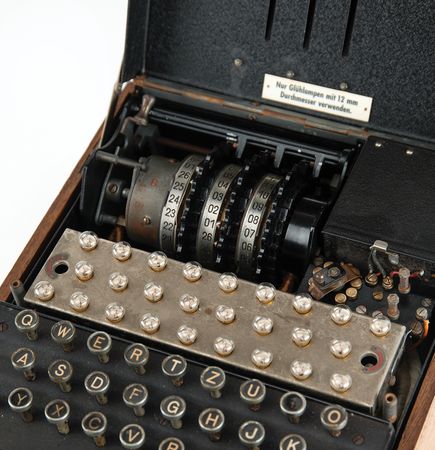 Lot #4093 WWII German Enigma I Cipher Machine (c. 1943) - Image 13