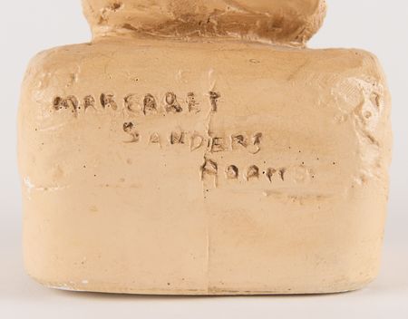 Lot #4101 Albert Einstein Plaster Bust by Margaret Sanders Adams - Image 5