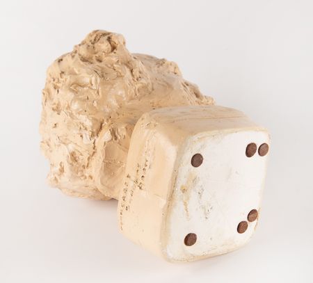 Lot #4101 Albert Einstein Plaster Bust by Margaret Sanders Adams - Image 6