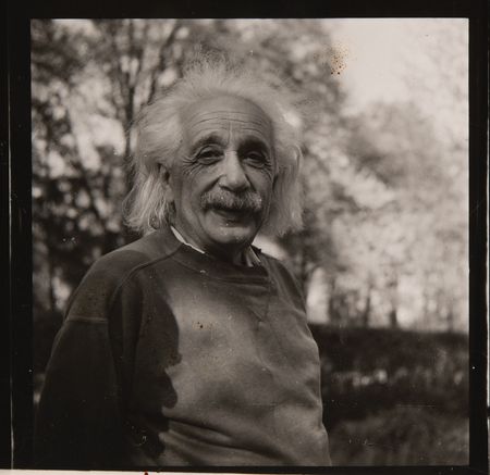 Lot #4105 Albert Einstein (2) Original Contact Sheet Photographs with Otto Nathan, Helen Dukas, and Margot Einstein - Image 6