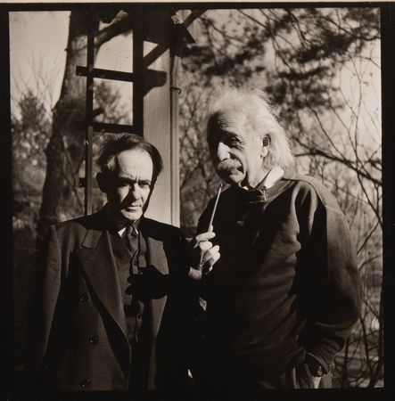 Lot #4105 Albert Einstein (2) Original Contact Sheet Photographs with Otto Nathan, Helen Dukas, and Margot Einstein - Image 7