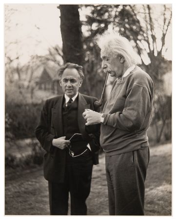 Lot #4106 Albert Einstein Original Photograph -