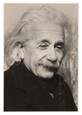 Lot #4110 Albert Einstein Original Photograph -