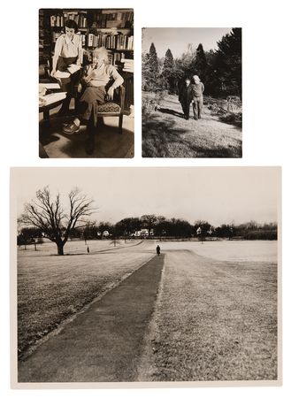 Lot #4107 Albert Einstein (3) Original Photographs