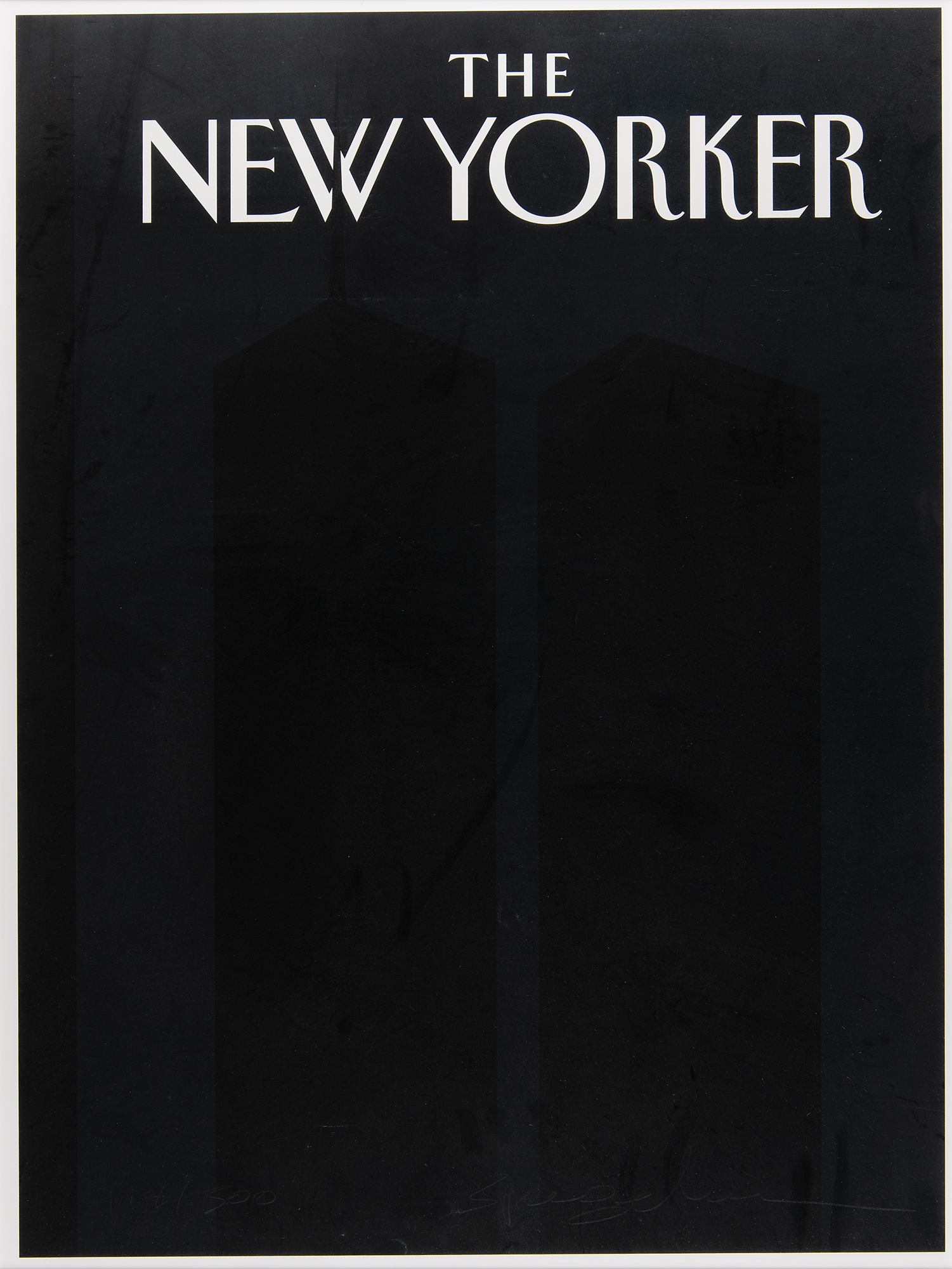Art Spiegelman Signed Lithograph - 9/11 'New Yorker' Cover