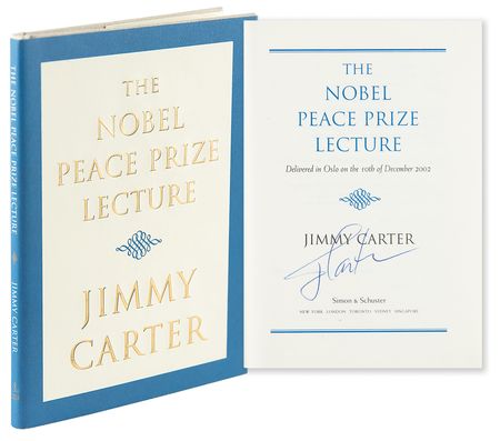 Lot #83 Jimmy Carter Signed Book - Image 1