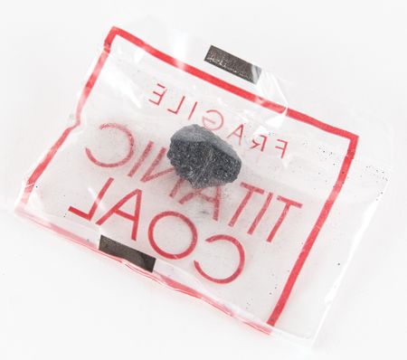 Lot #314 Titanic: Coal Piece Recovered from Wreck Site - Image 2