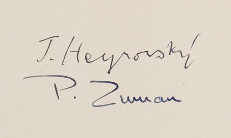 Lot #270 Jaroslav Heyrovsky Signed Book - Introduction to Practical Polarography - Image 2