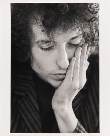 Lot #584 Bob Dylan Oversized Original Photograph by Barry Feinstein - 'Contemplation' - Image 1
