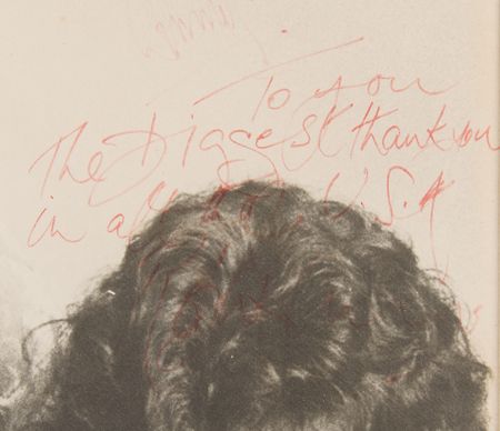 Lot #690 Led Zeppelin Oversized Signed Photograph to the Band's Attorney - Image 5