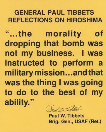 Lot #347 Enola Gay: Paul Tibbets and George R. Caron (2) Signed Items - Image 3