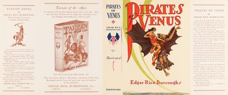 Lot #441 Edgar Rice Burroughs: Pirates of Venus Original Unused Dust Jacket - Image 1