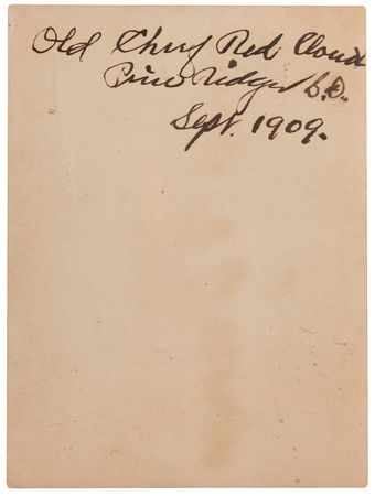 Lot #246 Red Cloud Signature and Photograph - Image 4