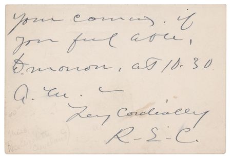 Lot #96 Rose Cleveland Autograph Letter Signed - Image 2