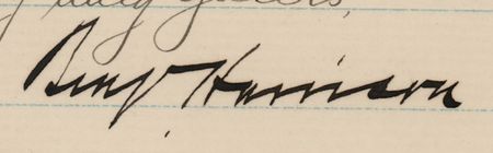 Lot #43 Benjamin Harrison Letter Signed as President on Immigration: ?We do not treat any other people as we do the Chinese? - Image 3