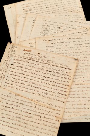 Lot #21 John Tyler Autograph Manuscript Speech - 