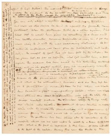 Lot #21 John Tyler Autograph Manuscript Speech - 