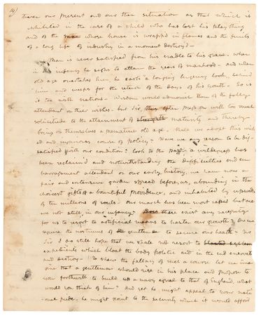 Lot #21 John Tyler Autograph Manuscript Speech - 
