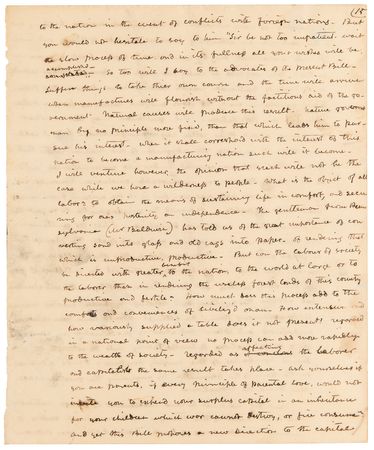Lot #21 John Tyler Autograph Manuscript Speech - 