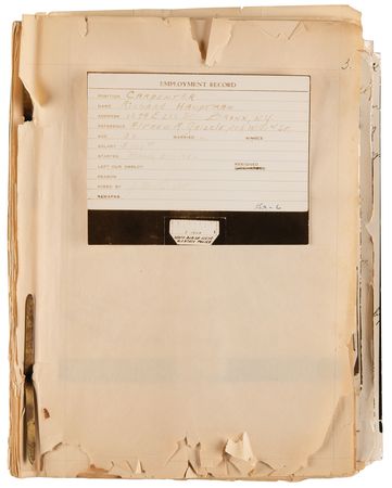 Lot #285 Lindbergh Kidnapping: Bruno Richard Hauptmann Trial Evidence Photographs - Image 1