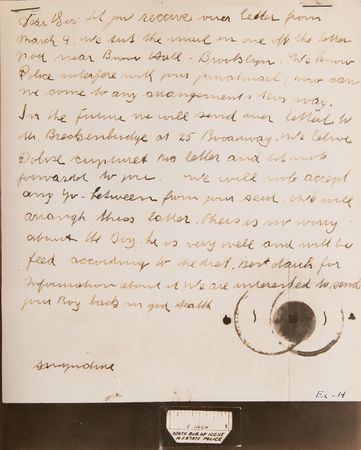 Lot #285 Lindbergh Kidnapping: Bruno Richard Hauptmann Trial Evidence Photographs - Image 10