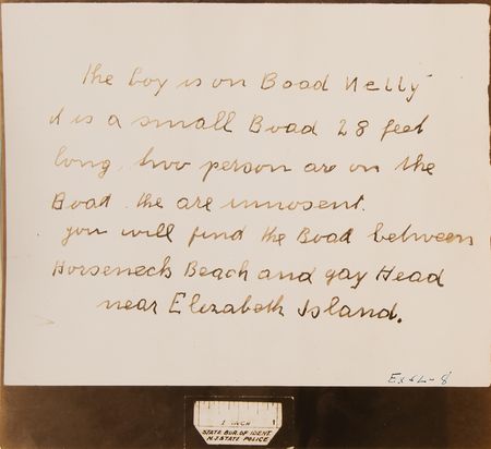 Lot #285 Lindbergh Kidnapping: Bruno Richard Hauptmann Trial Evidence Photographs - Image 11