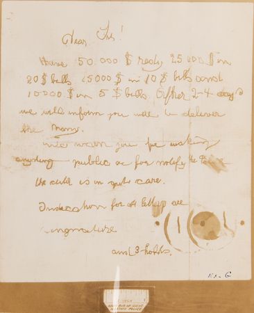 Lot #285 Lindbergh Kidnapping: Bruno Richard Hauptmann Trial Evidence Photographs - Image 7