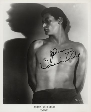 Lot #508 Johnny Weissmuller Signed Photograph - Image 1