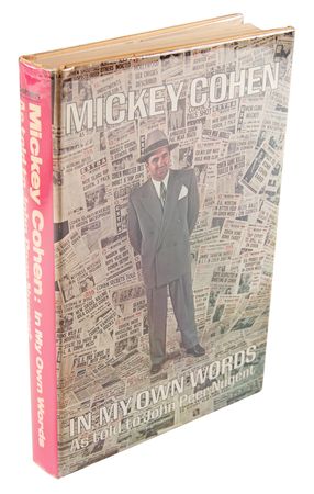 Lot #256 Mickey Cohen Signed Book - In My Own Words - Image 3