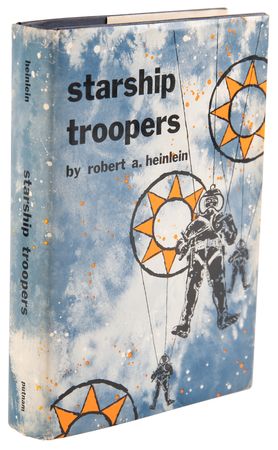 Lot #458 Robert A. Heinlein Twice-Signed Book - Starship Troopers - Image 4
