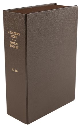 Lot #342 Omar Bradley Signed Book - A Soldier's Story (Ltd. Ed. #346/750) - Image 5