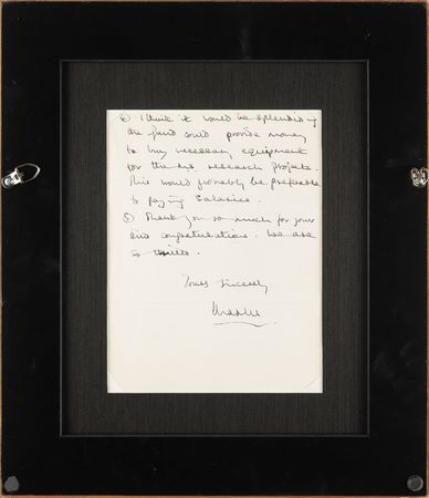 Lot #277 King Charles III Autograph Letter Signed on the Birth of a Prince - 