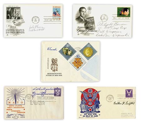 Lot #331 World War II: Atomic Bomb and Manhattan Project Signature (35) Archive - Image 8