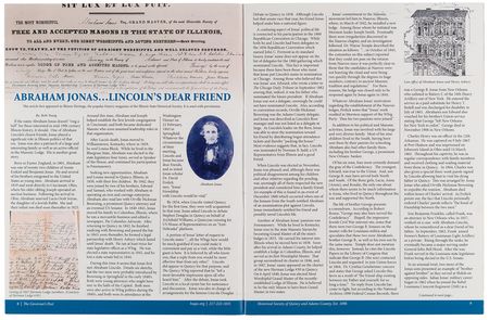 Lot #36 Abraham Lincoln: The Civil War Scrapbook of Abraham Jonas, State Legislator, Valued Friend of Lincoln, Father of Union and Confederate Soldiers - Containing (120+) Pages of Period Clippings and Publications (Both Sides of the Conflict) - Image 10