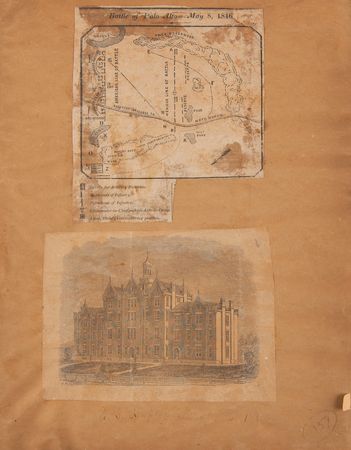 Lot #36 Abraham Lincoln: The Civil War Scrapbook of Abraham Jonas, State Legislator, Valued Friend of Lincoln, Father of Union and Confederate Soldiers - Containing (120+) Pages of Period Clippings and Publications (Both Sides of the Conflict) - Image 3