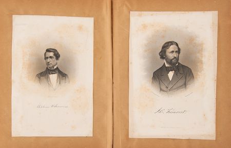 Lot #36 Abraham Lincoln: The Civil War Scrapbook of Abraham Jonas, State Legislator, Valued Friend of Lincoln, Father of Union and Confederate Soldiers - Containing (120+) Pages of Period Clippings and Publications (Both Sides of the Conflict) - Image 8