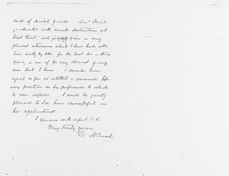 Lot #326 J. E. B. Stuart Triple-Signed Handwritten Letter of Recommendation for Himself - Image 7