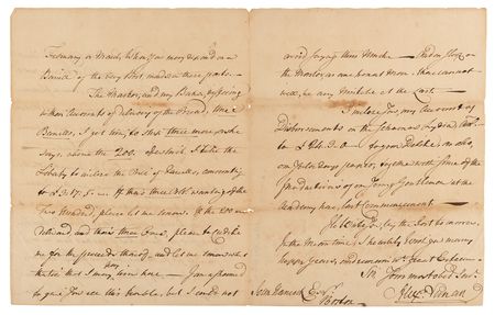 Lot #267 John Hancock Handwritten Docketing Notation - Image 5