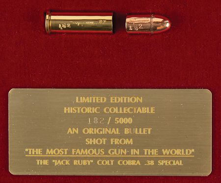 Lot #249 Jack Ruby: Bullet Fired From the Gun that Shot Oswald - Image 2