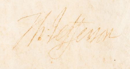 Lot #7 Thomas Jefferson and James Madison Document Signed as President and Secretary of State - On the Very Day Madison Was Voted as the Next U.S. President - Image 2
